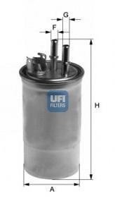 Фильтр топливный в сборе UFI 24.433.00 (фото 1)