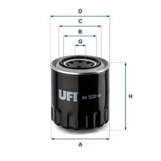 Автозапчасть UFI 2452000