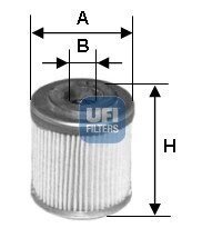 Автозапчасть UFI 25.553.00