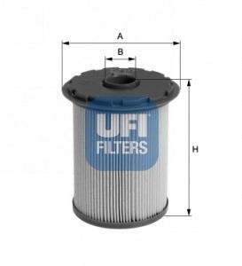 Топливный фильтр - (5M5Q9176AA / 1352443) UFI 26.696.00