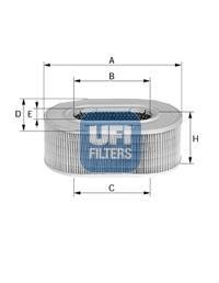 Воздушный фильтр UFI 27.427.00 (фото 1)