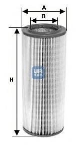 Воздушный фильтр - (4F0133843A) UFI 27.603.00