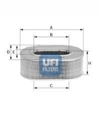 Фільтр повітряний UFI 2770500