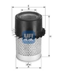 Воздушный фильтр - (T1203007MOBIS / NTC6660 / MZ311790) UFI 27.920.00