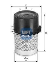 Фильтр воздушный двигателя UFI 27.933.00