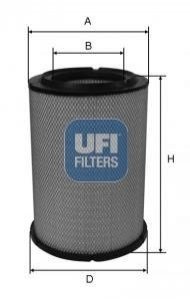 Фильтр воздушный двигателя UFI 27.A05.00