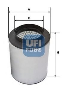 Воздушный фильтр - (4H0129620L / 4H0129620D) UFI 27.B54.00