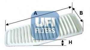 Воздушный фильтр - (1780126010) UFI 30.453.00