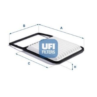 Повітряний фільтр UFI 30.B71.00