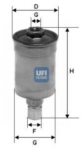 Фильтр топливный UFI 31.511.00 (фото 1)