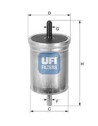 Фільтр палива UFI 31.561.00