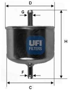 Автозапчасть UFI 3162600