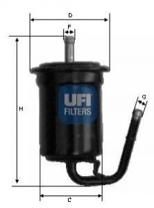 Фильтр топливный UFI 3171400 (фото 1)