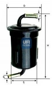 Фільтр палива UFI 31.715.00