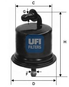 Фільтр палива UFI 31.724.00