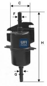 Паливний фільтр UFI 31.740.00 (фото 1)