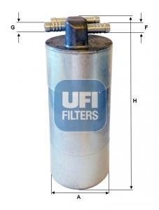 Топливный фильтр - (4F0127401J / 4F0127401H / 4F0127401G) UFI 31.953.00 (фото 1)