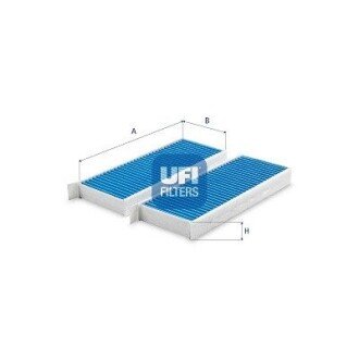 САЛОННИЙ ФІЛЬТР ARGENTIUM UFI 34.254.00