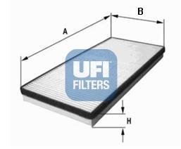 Фільтр повітря (салону) UFI 53.001.00 (фото 1)