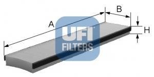 Фільтр повітря (салону) UFI 53.016.00 (фото 1)