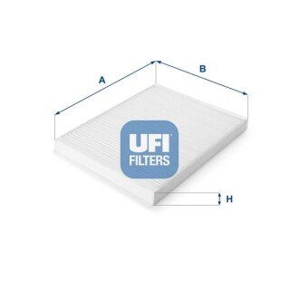 Фильтр, воздух во внутренном пространстве UFI 53.052.00