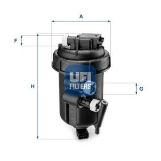 Топливный фильтр UFI 55.108.00