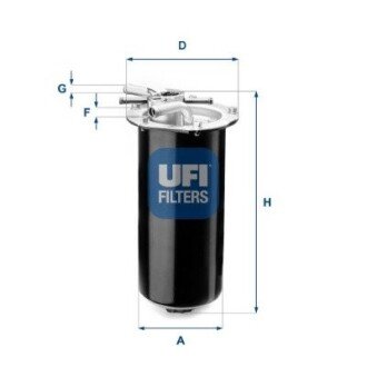 Фільтр палива UFI 55.411.01