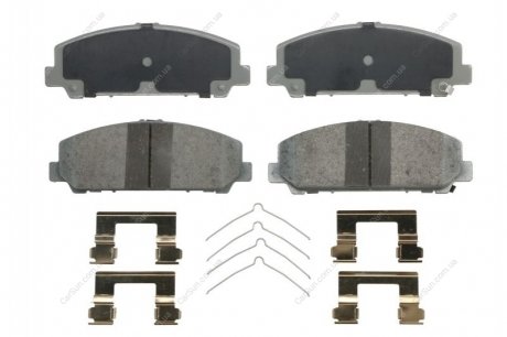 Klocek hamulcowy kpl. przГіd (bez homologacji ECE R90) pasuje do: INFINITI QX56, QX80 NISSAN ARMADA, TITAN 5.6 09.03- USA PMD1509AT