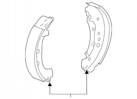 Колодки тормозные задние VAG 1EA 698 525 G