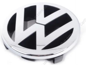 Эмблема решетки радиатора Volkswagen Jetta 05-10/Caddy 04-10/Touran 03-06/Golf V 03-07 VAG 1T0853601AFDY