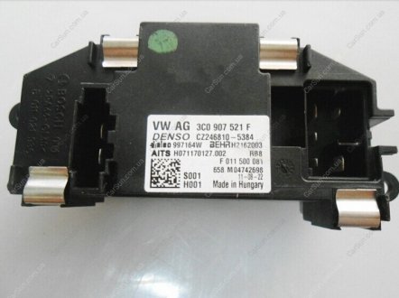 Резистор (опір) обігрівача салону VAG 3C0 907 521 F