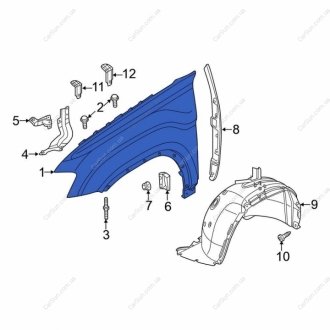 Крило VAG 3CM821021