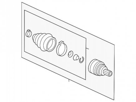 ШРКШ з пильником VAG 5C0498099D