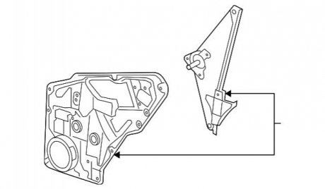 Склопідіймач VAG 5N0839461A (фото 1)