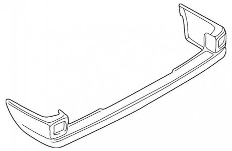 Облицювання бампера VAG 7018074172BC