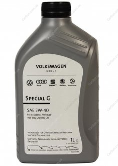 Масло моторное 5W-40 1L (Disel Enging ONLY - VW 505.00/505.01) - G 052 505 M2 VAG G 052 505 M2