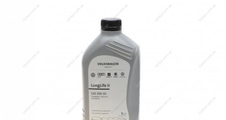 Олива моторна LongLife II SAE 0W30 (1 Liter) VAG GS60183M2