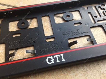 Рамка номерная GTI VAG ZCP904108 (фото 1)