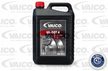 Жидкость тормозная dot 4, 5л VAICO V60-0111