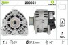 Alternator (14V, 90A) pasuje do: SEAT CORDOBA, IBIZA III SKODA FABIA I, FABIA I PRAKTIK, FABIA II, ROOMSTER, ROOMSTER PRAKTIK VW POLO 1.2 07.01-05.15 Valeo 200051 (фото 2)