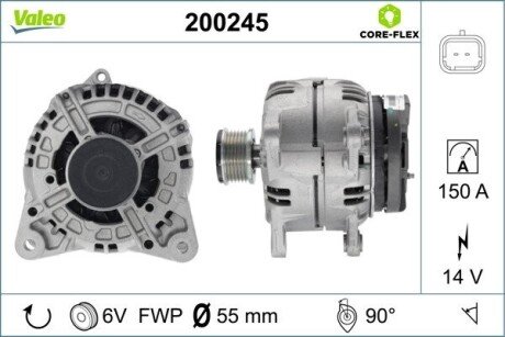 Автозапчасть Valeo 200245