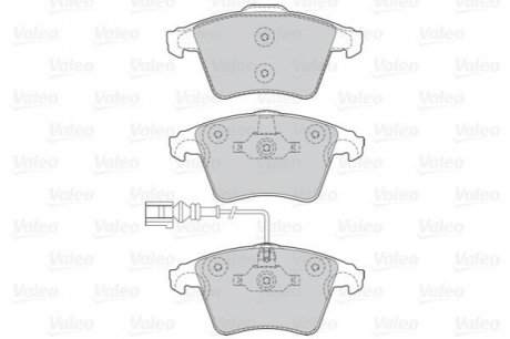 KLOCKI HAMULCOWE FIRST Valeo 302042 (фото 1)