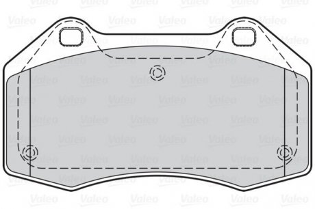 Гальмівні колодки дискові FIRST BRAKE PADS FIRST LOGAN II 10.12> F Valeo 302072