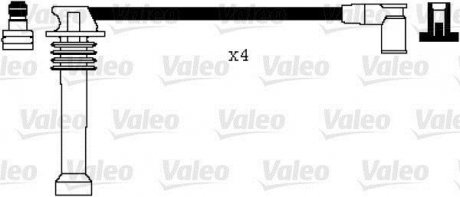 Провод высокого напряжения Valeo 346104 (фото 1)