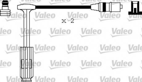 Провод высокого напряжения Valeo 346145 (фото 1)