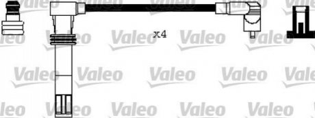 Провод высокого напряжения Valeo 346240 (фото 1)