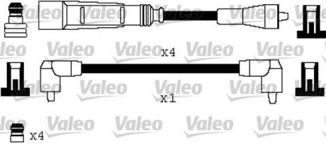 Комплект проводов зажигания Valeo 346333