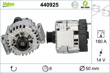 ALTERNATOR MERCEDES (OE-121715006) Valeo 440925