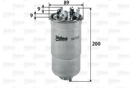 Фильтр топливный в сборе Valeo 587500 (фото 1)