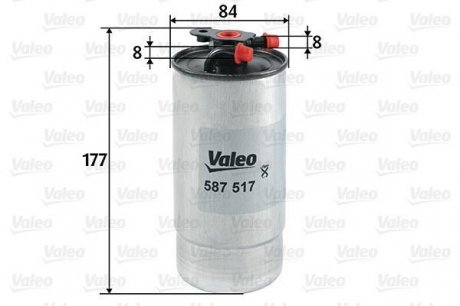 Фильтр топливный в сборе Valeo 587517